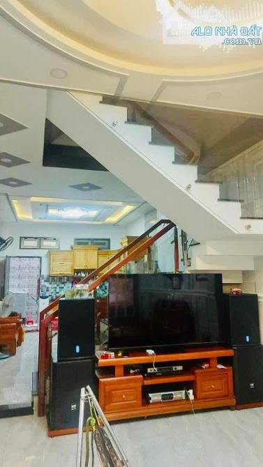 Chỉ 12.99 tỷ có MTKD 3 lầu đẹp Lê Văn Thọ 80m2 ngang 4m VT sầm uất KD tuyệt ngay Làng Hoa - 2