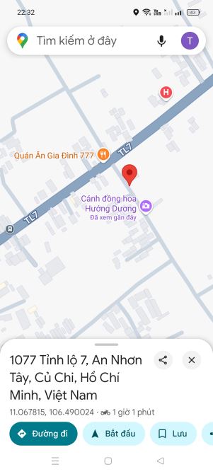 Bán đất Tân Thạnh Đông - giá 1,650 tỷ - 2