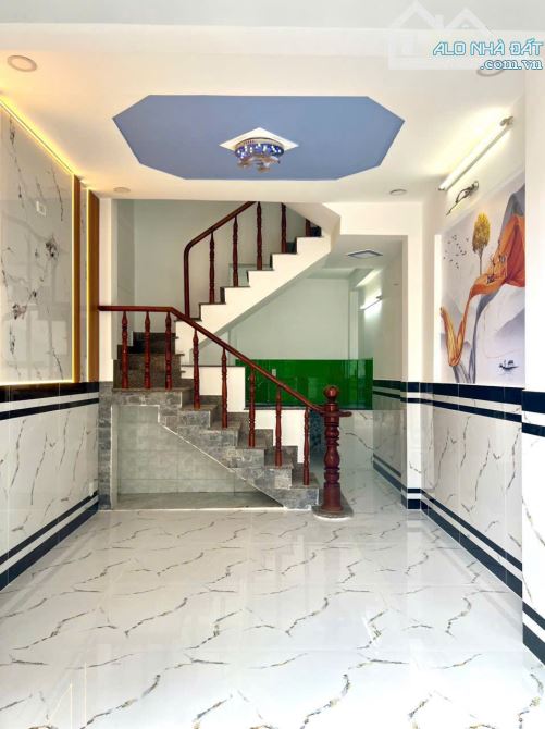 Nhà mới 1 trệt 2 lầu đường 6m huỳnh thị hai tân chánh hiệp - 2
