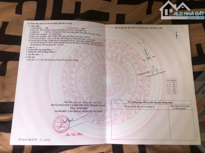 Đất thổ cư Hoà Phú gần trường tiểu học Phú Thái và chợ Hoà Phú - 2