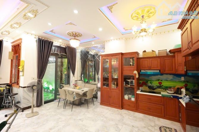 KHU BIỆT THỰ LIỀN KỀ ĐÔNG HƯNG THUẬN QUẬN 12 - 80M2, NGANG 7M, 4 TẦNG, 4 PN - NỘI THẤT CAO - 2