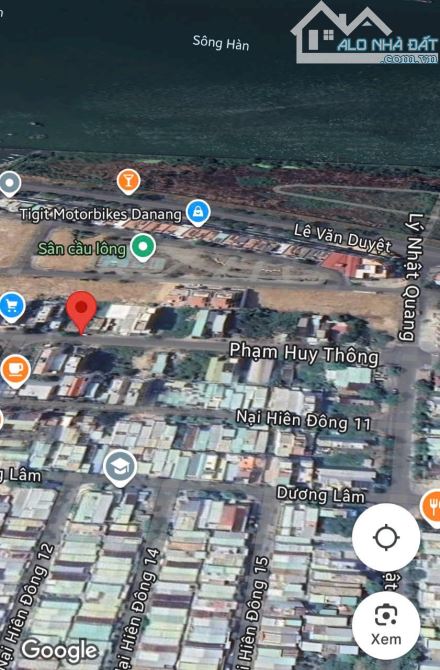 Chính chủ bán lô đất rộng 156m mặt tiền đường 10m5 Phạm Huy Thông , Quận Sơn Trà , Đà Nẵng - 2