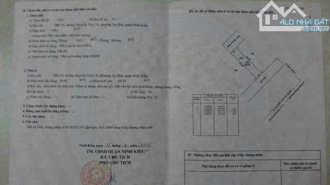 Bán Nhà 1 Lầu 2 Mặt Tiền Nguyễn Văn Cừ – Vị Trí Vàng – Sổ Hồng Hoàn Công – Giá 16 Tỷ - 2
