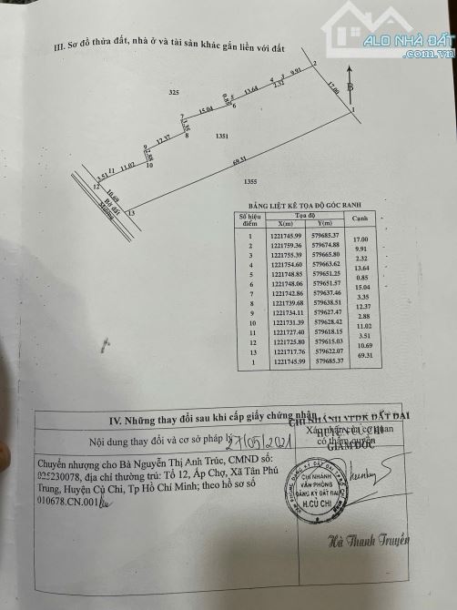 Bán đất vườn mặt tiền xe tải xã Nhuận Đức Củ Chi TPHCM, DT: 1000m2. - 2