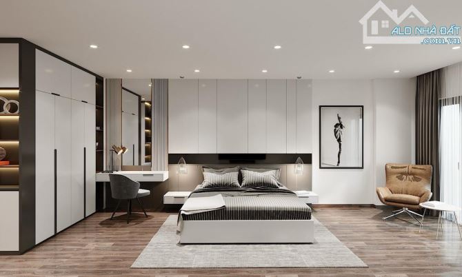 SIÊU PHẨM CẦU GIẤY 10Tỷ 40m 6T MT4.5 m NHÀ MỚI ĐẸP THANG MÁY NỘI THẤT XỊN Ở SƯỚNG - 2