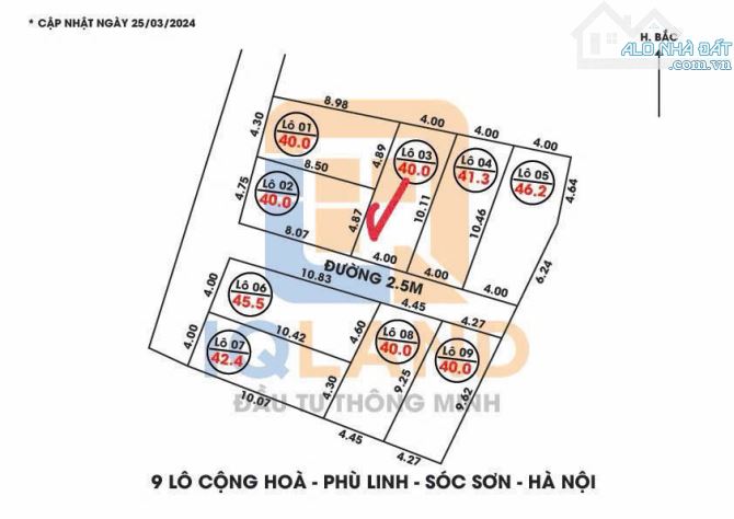🔥CỰC SỐC – CHƯA TỚI 1 TỶ SỞ HỮU NGAY LÔ ĐẤT ĐẸP 40M² GẦN TRUNG TÂM HUYỆN SÓC. - 3
