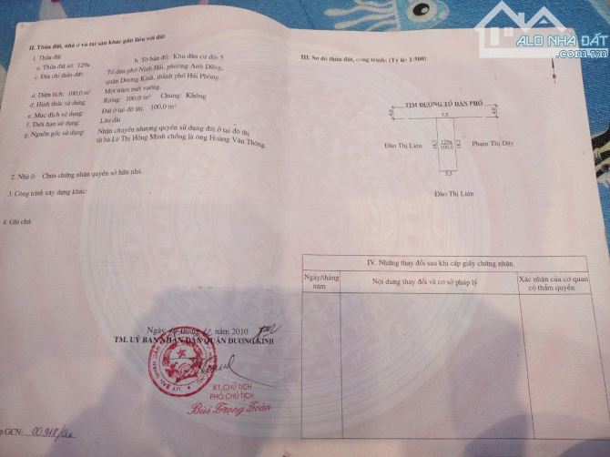 100m2 Ninh Hải , Anh Dũng, Dương Kinh giá 2ty250tr - 3