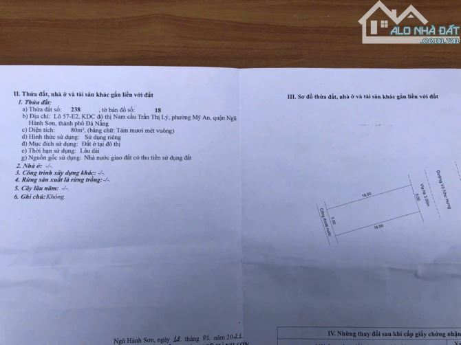 Bán nhà 2 tầng Hồ Tùng Mậu sát biển. Ngang 5.5m thuận tiện kinh doanh - 3