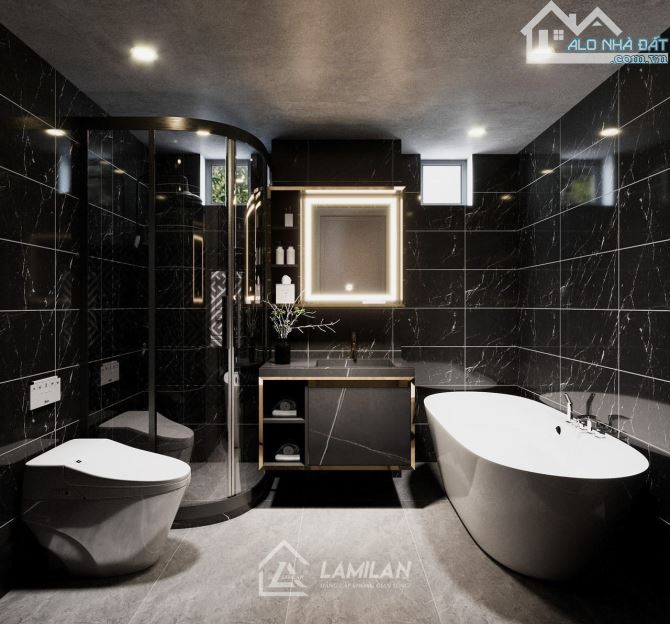 Biệt thự đẳng cấp thông minh Thống Nhất ngang 6m 4 lầu mới 114m2 gần Cityland hơn 13 tỷ. - 3
