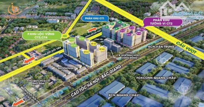 Bán và cho thuê căn studio và 2pn và 3pn tại cc evergreen bắc giang - 3