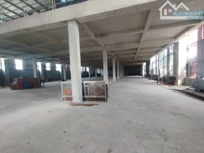 Cho thuê kho đường Biên Giang, Hà Đông, HN. DT 2260m, khung Zamin có PCCC nghiệm thu. Giá - 4