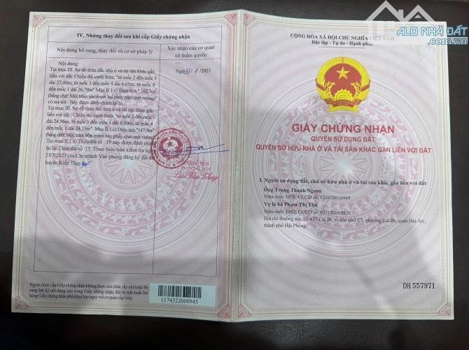 147,8m2 đất đấu giá Tân Trào, Kiến Thụy 1ty8 - 4