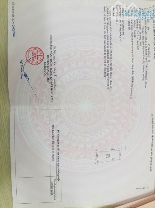 SIÊU PHẨM ĐẤT THỔ CƯ – VỊ TRÍ VÀNG GIỮA LÒNG BÌNH YÊN – CÁCH KCN CAO CHỈ 5 PHÚT - 4