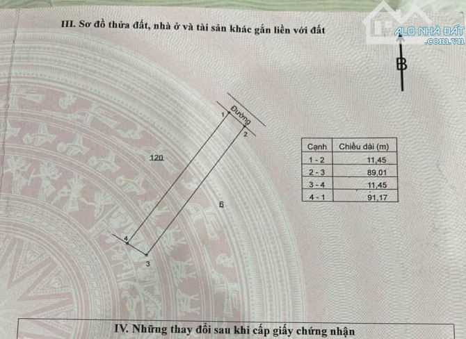 BÁN 1000M2 ĐẤT ĐỎ TẠI LÁNG LỚN CHÂU ĐỨC, ĐƯỜNG NHỰA 6M THÔNG, KHU DÂN CƯ, GIÁ 1020 - 4