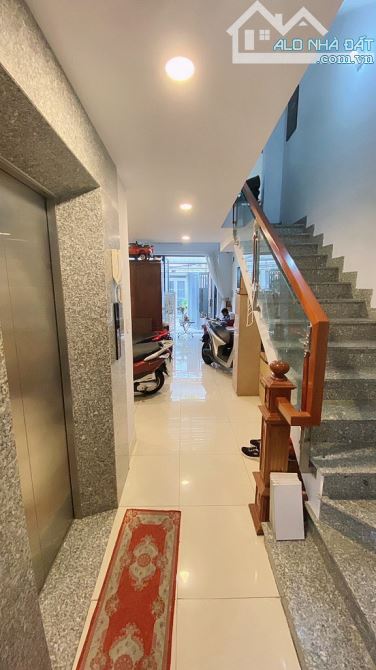 BÁN GẤP CHDV 5 TẦNG CÓ THANG MÁY – HẺM XE HƠI ĐBP P17 BÌNH THẠNH – 8PN – THU 35TR/TH. - 4
