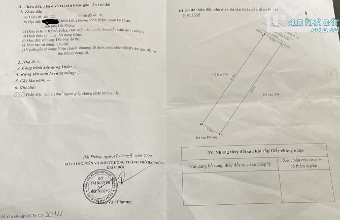 Bán nhà Thiên Lôi, 119m 3 tầng, đường 5m, Giá 6.5 tỉ, sát cạnh Siêu thị AEON - 4