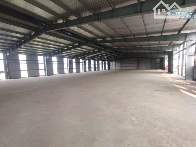 Cho thuê kho đường Biên Giang, Hà Đông, HN. DT 2260m, khung Zamin có PCCC nghiệm thu. Giá - 6