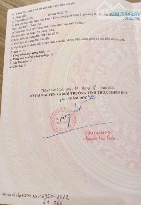 🌈🌈LÔ ĐẤT ĐẸP Thuộc P. KIM LONG, GẦN CẦU NGUYỄN HOÀNG❌❌- LH HẢI YẾN - 6