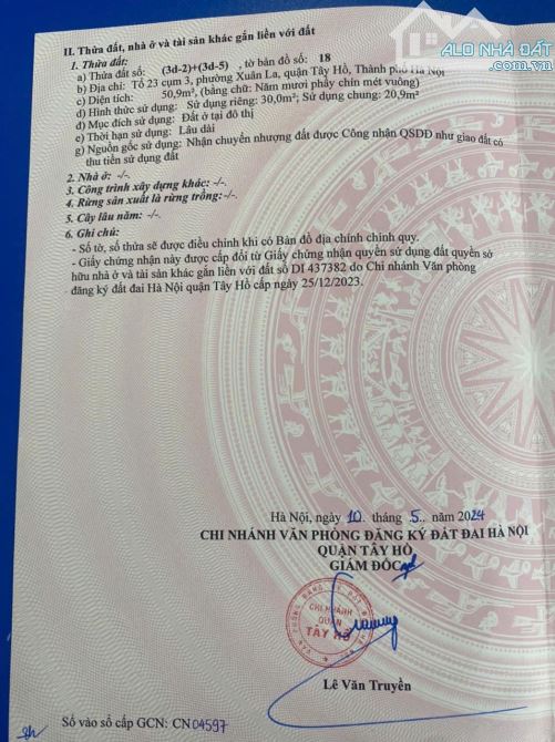 Bán Nhà Chính Chủ Số 5 Ngõ 553 Lạc Long Quân - Tây Hồ - 8
