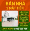 Bán Nhà Hóc Môn - 200M2 ( 9,5 x 21) -2 Mặt Tiền Hẻm xe Tải -  Chỉ 4,56 Tỷ Tỷ.