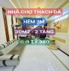 BÁN NHÀ GẦN CHỢ THẠCH ĐÀ – GÒ VẤP – 2 TẦNG – HẺM 3M – ĐANG CHO THUÊ 7TR/THÁNG – CHỈ 3 tỷ x