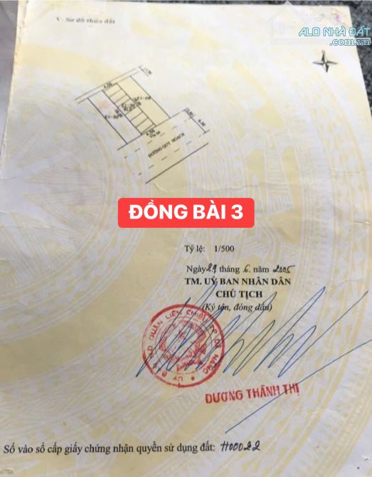 BÁN ĐẤT MT ĐƯỜNG ĐỒNG BÀI 3- HOÀ KHÁNH NAM-LIÊN CHIỂU
