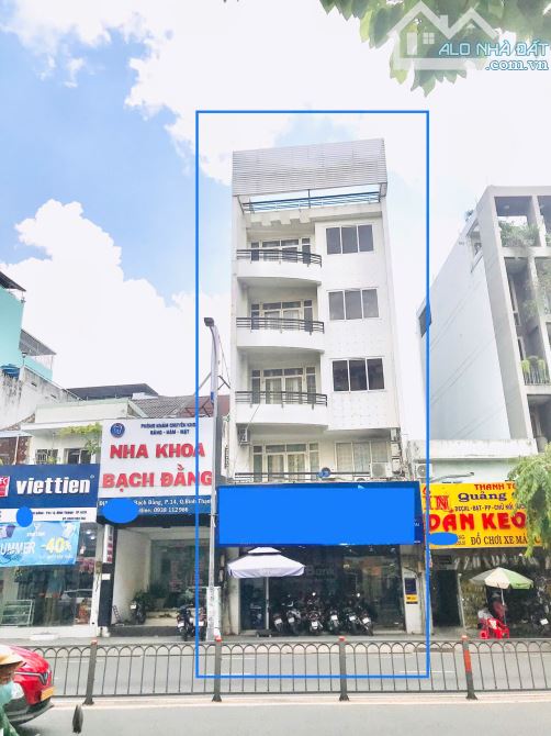 Tòa Nhà 5 Lầu Thang Máy Mặt Tiền Bạch Đằng – Dòng Tiền 2tỷ640/năm , Giá Chỉ 48 Tỷ!