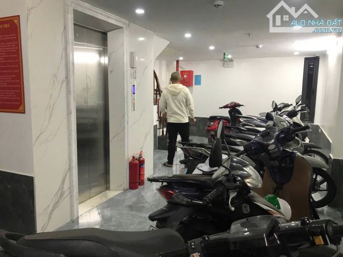 Bán nhà ngõ 139 Tân Mai  50m²  7 T Thang máy 10 phòng dịch vụ PCCC tiêu chuẩn Giá 13,45 Tỷ