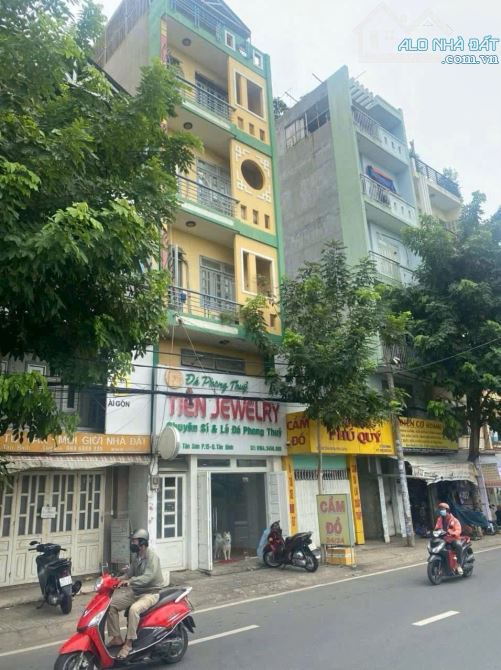 Bán nhà 2 mặt tiền Tân Sơn, Tân Bình, gần sân bay TSN, 5x26m, 6tấm, ĐCT 70tr, 17.5tỷ