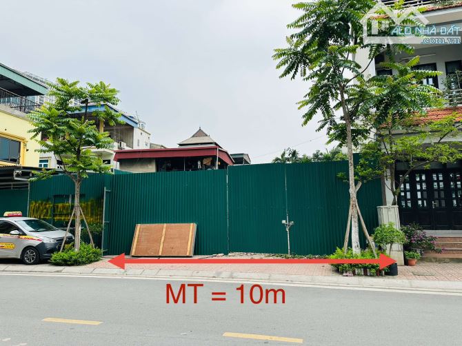 KHUÂN THỬA VÀNG XÂY TOÀ NHÀ PHÚC LỢI - LONG BIÊN 230M2 MT QUYỀN LỰC - VỈA HÈ  4 LÀN XE KD
