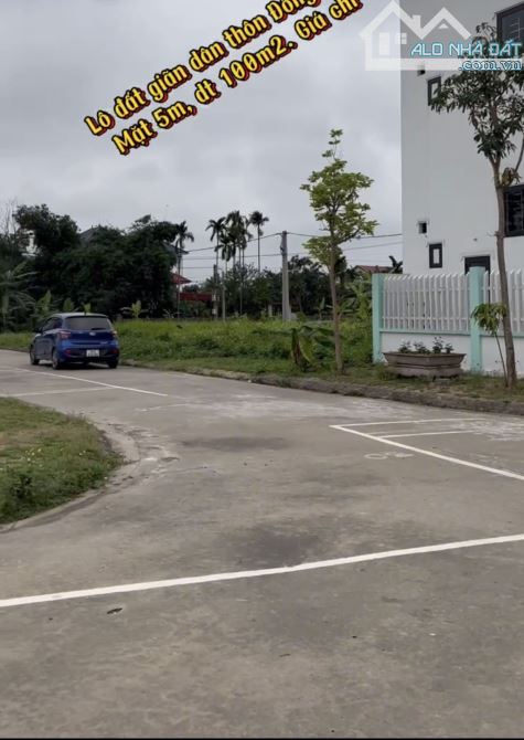 Siêu phẩm đất thổ cư trung tâm Văn Tố – 100m², ô tô tránh, vỉa hè rộng – Gần đường 391