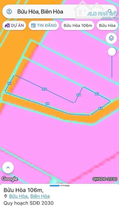 CHÍNH CHỦ GỞI BÁN ĐẤT MẶT TIỀN KINH DOANH ĐƯỜNG NGUYỄN THỊ TỒN BỬU HÒA,106M2,THỔ CƯ 100%,