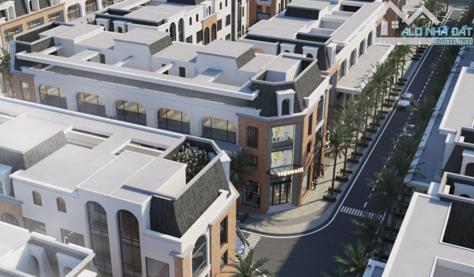 Căn Góc 2 Mặt Tiền Palmy Biztown – 80m² – Giá 150 triệu/m²