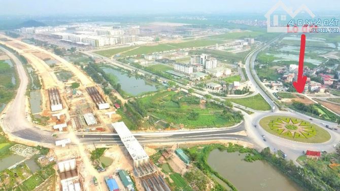 Bán Lô 2 Mặt Đường Ngay Vòng Xuyến - P.Hạp Lĩnh - Tp. Bắc Ninh. Giá 7.2 tỷ