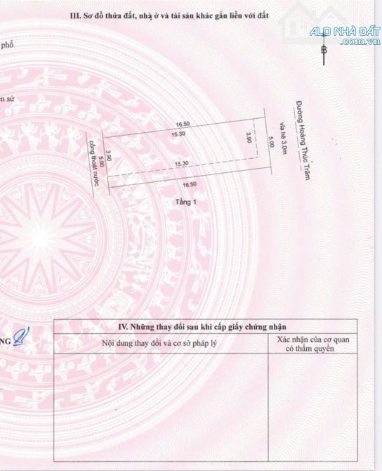 Bán đất mặt tiền hoàng thúc trâm - hòa cường - hải châu - Đà nẵng