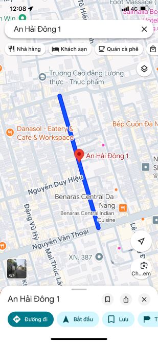 Bán đất kèm dãy trọ DT 171m2, Sơn Trà, Đà Nẵng. Ngay Nguyễn Văn Thoại
