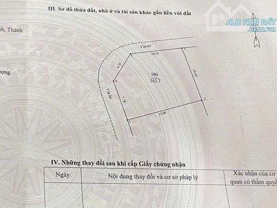 BÁN LÔ GÓC 2 MẶT TIỀN – KĐT CHI ĐÔNG, MÊ LINH Ô đất NV21 - L06