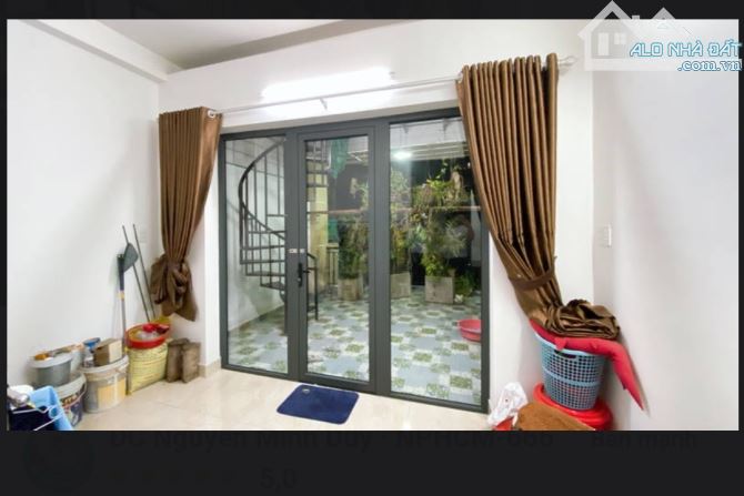 Bán Nhà 4 tầng 66m² xây mới đường số 59 p14 gò vấp 6,8 tỷ