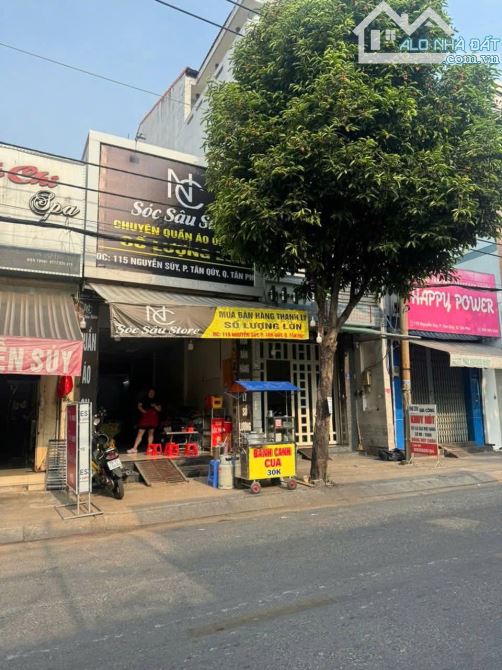 NHÀ MẶT PHỐ NGUYỄN SÚY - TÂN QUÝ - TÂN PHÚ: 79M2 (4.2x21m), 1 TẦNG, 2 PN, GIÁ 12.3 TỶ