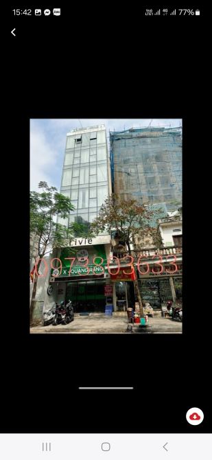 160 Tỷ/ 176 M2/9 Tầng/ 5.5 Mt/ Mặt Phố Hàm Long