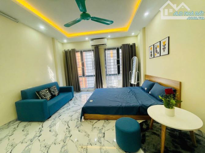 Cho thuê nhà kđt Đền Lừ - Hoàng Mai ,DT 35m2 x5 thông sàn ô tô 14tr