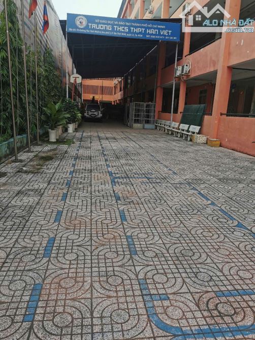 TRƯỜNG CAO ĐẲNG VĂN HÓA NGHỆ THUẬT VÀ DU LỊCH SÀI GÒN - TẶNG GIẤY PHÉP - NGANG 56M MẶT TIỀ