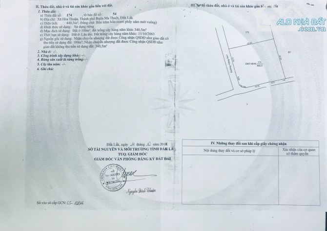 Đất 2 mặt tiền đường số 13B Hoà Thuận