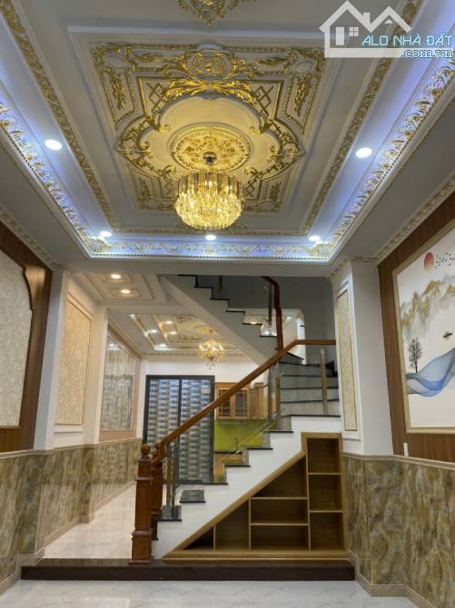 BÁN NHÀ HẺM XH - 4 TẦNG - 4 P. NGỦ - TRƯỜNG CHINH - TTN, Q12 - GIÁ 6,6TỶ