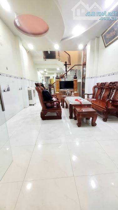 Bán nhà Hẻm xe hơi Tân Phú-Sát MT Lê Cảnh Tuân-P.Phú Thọ Hoà-66m2-4x17-5tầng-6PN,7WC - 1