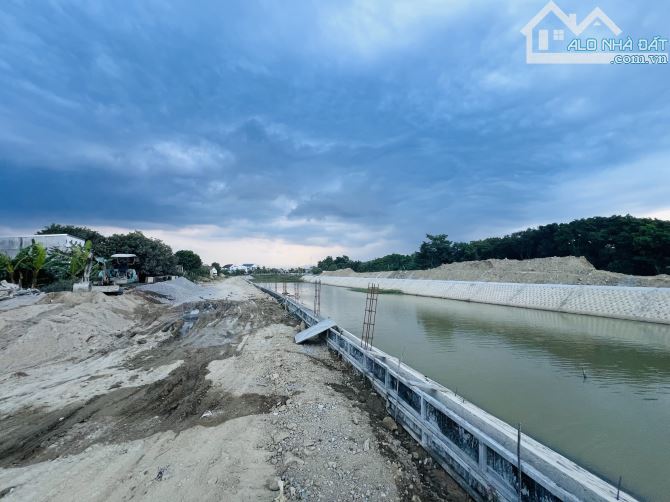 Bán lô đất mặt tiền đường Bờ Kè - Sông Cạn - Diên Toàn - sổ hồng full thổ  chỉ 17,5  triệu - 1