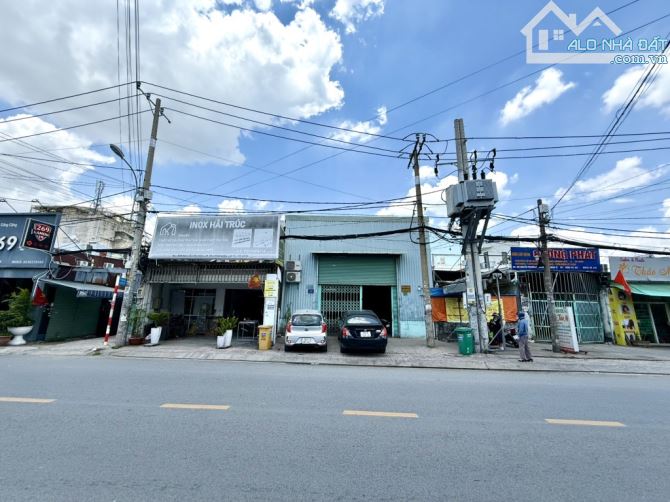 Mặ tiền Nguyễn Thị Kiểu . Cho thuê 38tr. 8x50 400m2 full thổ. Hơn 70tr/m2 - 1