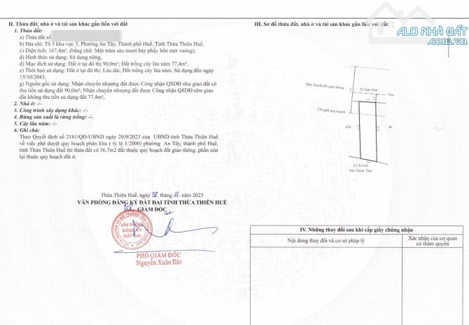 ĐẤT MẶT TIỀN TAM THAI TẶNG KHO ĐANG CHO THUÊ 72tr/năm - 1