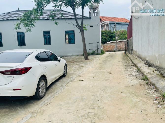 Chính chủ 60,8m2 full thổ cư Lập Trí - Minh Trí - Sóc Sơn ô thửa vuông vắn đường 2 oto đỗ - 1