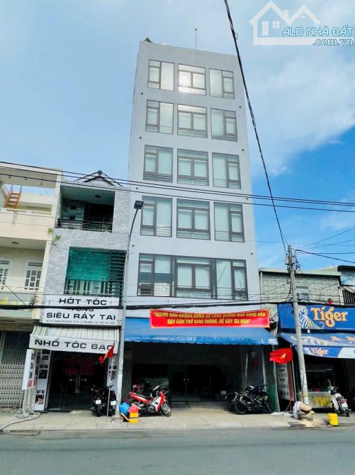 BÁN NHÀ 7 tầng mặt tiền Q.Tân Bình 7mx15m HĐ thuê 65 triệu/tháng GIÁ 26 TỶ. - 1